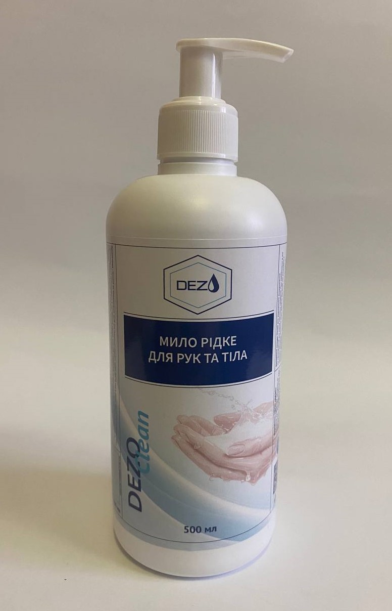 DEZO Clean мило рідке для рук та тіла